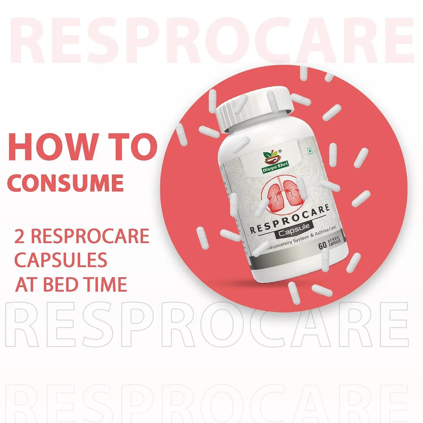 फेफड़ों की सफाई और मजबूती के लिए – Resprocare capsule हर्बल सप्लीमेंट