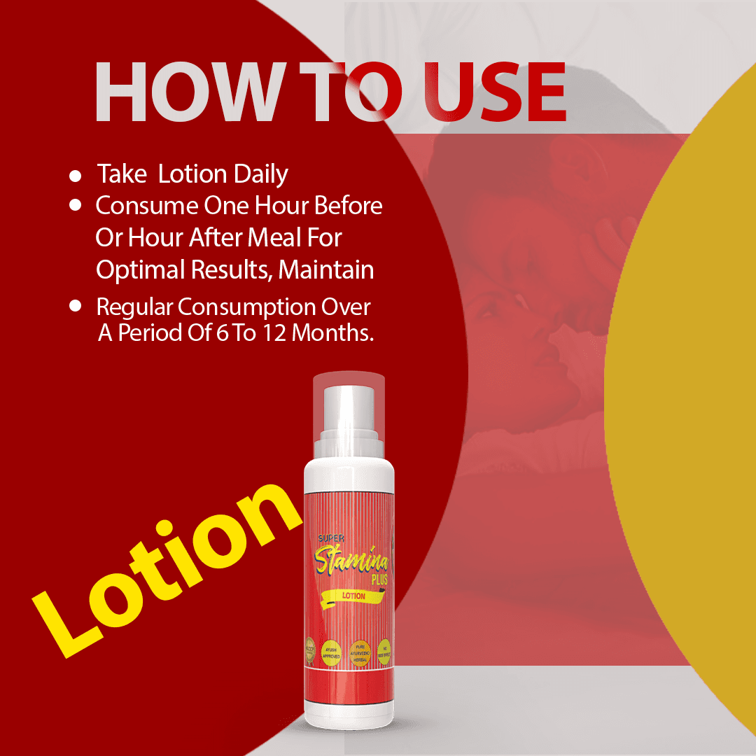 Stamina Plus Lotion – For Men’s Stamina and Performance | Ayurvedic & Natural Formula