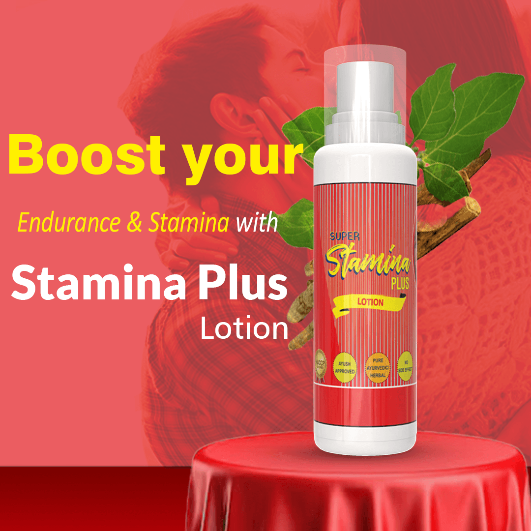 Stamina Plus Lotion – For Men’s Stamina and Performance | Ayurvedic & Natural Formula