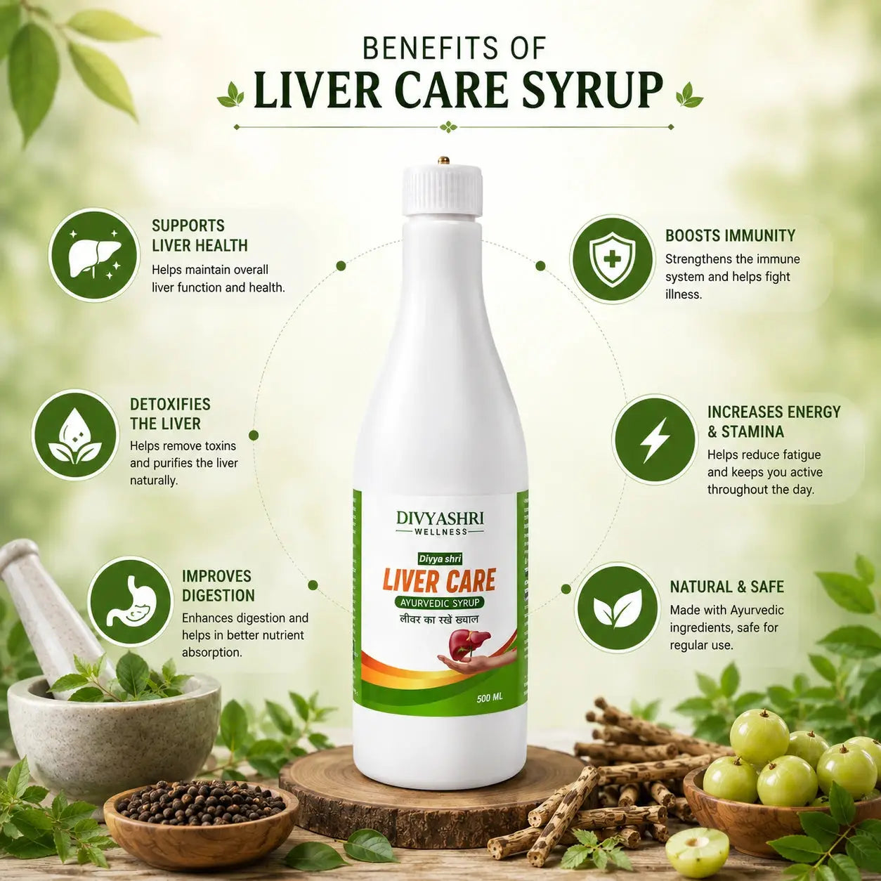 Best Ayurvedic Liver Care Syrup for Natural Liver Detox & Healthy Digestion | Liver Care Tonic