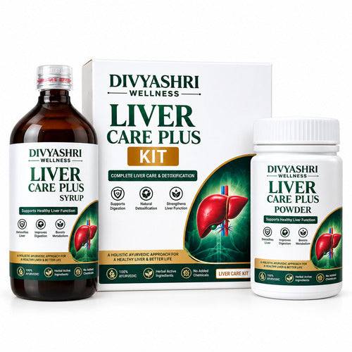 Liver Care Plus Kit – Syrup & Powder Herbal Wellness Combo