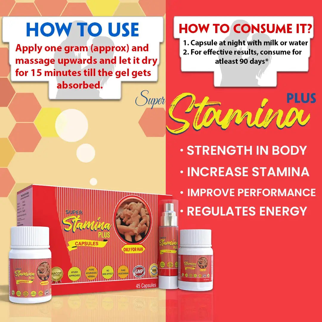 Stamina Plus | Boost Energy & Enhance Vitality