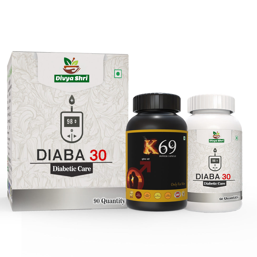 Diaba 30 & K69 Herbal Wellness Combo – Daily Support for Vitality & Balanced Lifestyle