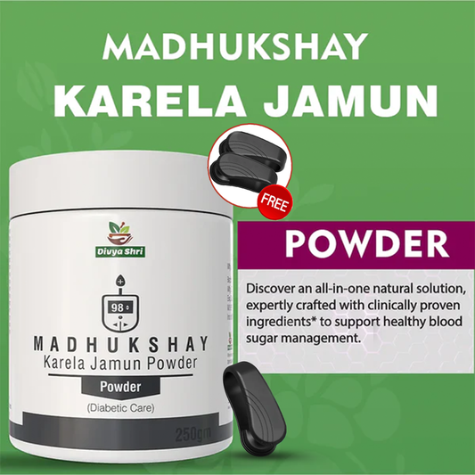 Karela Jamun Powder – Sugar ( Diabetes ) Control Ki Dava के साथ में पाएं Acupressure Clip बिल्कुल मुफ्त।