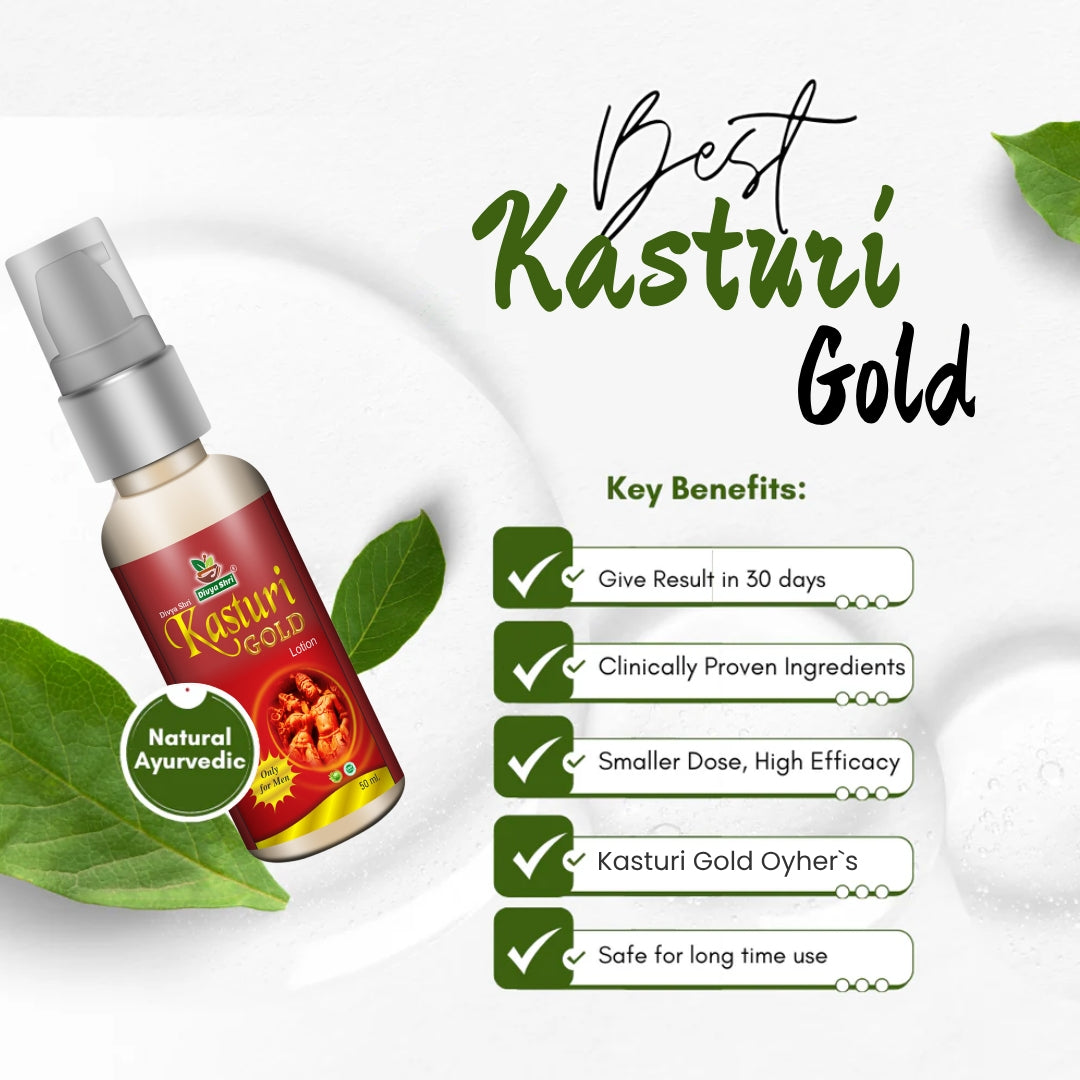 Kasturi Gold Kit : Unleash Your Inner Energy,For Vigour and Vitality