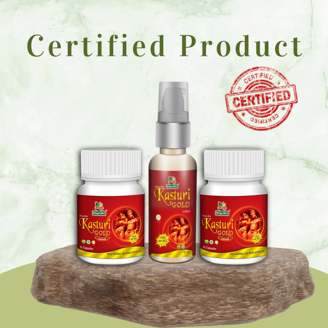 Kasturi Gold Kit : Unleash Your Inner Energy,For Vigour and Vitality