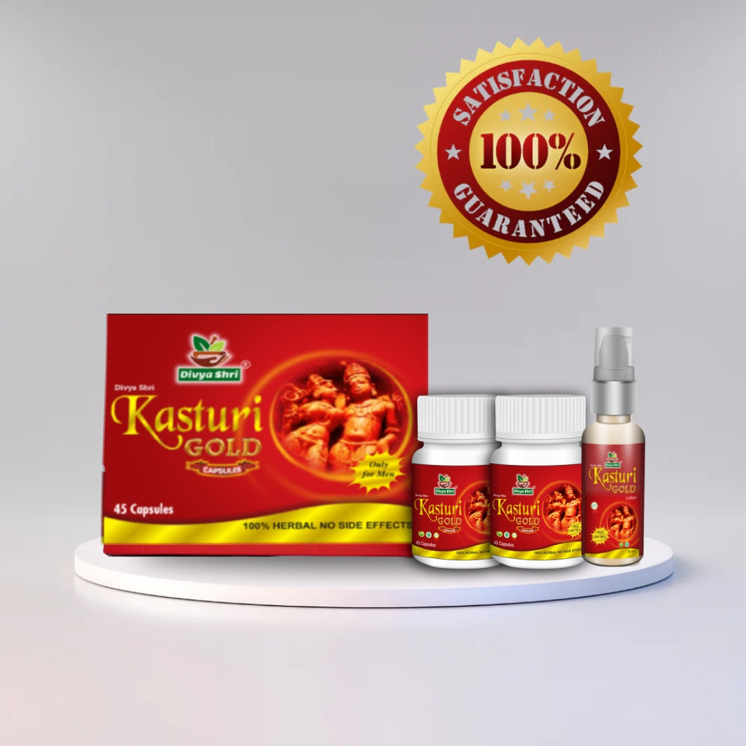 Kasturi Gold Kit : Unleash Your Inner Energy,For Vigour and Vitality